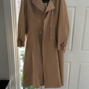 London Fog Tan Trench Coat